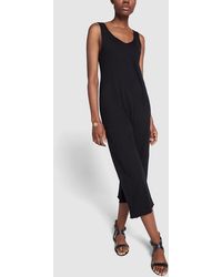 Lunya Pima Romper - Black