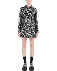 N°21 Zebra Print Jacket - Black