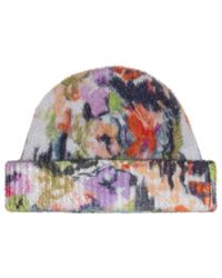 Stine Goya Clara Beanie Hat - Abstract Floral - Multicolor