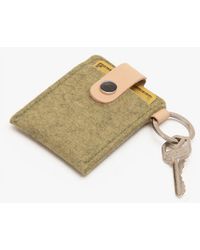 Graf & Lantz Merino Wool Felt Key Card Case - Multicolor