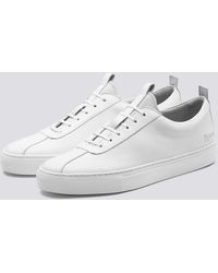grenson trainers white