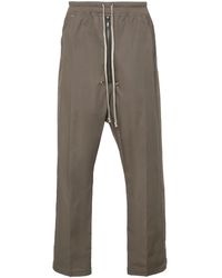Rick Owens - Pantaloni affusolati con pieghe - Lyst