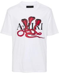 Amiri - Snake T-shirt - Lyst