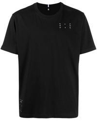 McQ Graphic-print Cotton T-shirt - Black