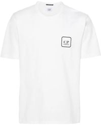 C.P. Company - Metropolis Series Mercerized Jersey Logo Graphic T-shirt - Lyst