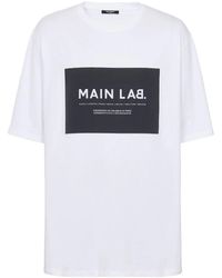 Balmain - T-shirt con stampa - Lyst