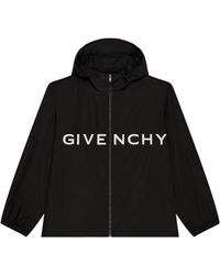 Givenchy - Giacca a vento in tessuto tecnico - Lyst