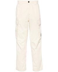 C.P. Company - Stretch-cotton Tapered Cargo Trousers - Lyst