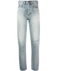 Donna Abbigliamento da Jeans da Jeans dritti 20% di sconto Slip con effetto vissutoRag & Bone in Denim di colore Blu 