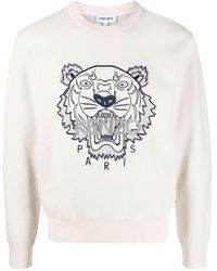 KENZO Pullover Tiger - White