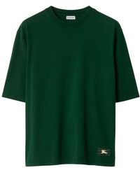 Burberry - Cotton T-Shirt - Lyst