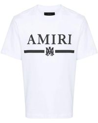 Amiri - Logo-print Cotton T-shirt - Lyst