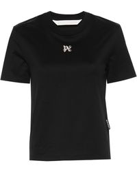 Palm Angels - T-shirt Slim Fit Monogram - Lyst