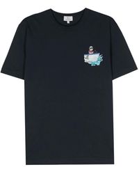 Woolrich - T-shirt Con Stampa Pecora Animata - Lyst