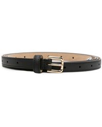 Dolce & Gabbana - Buckled Leather Belt - Lyst
