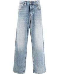 DIESEL - D-Macro 2001 Straight Jeans - Lyst