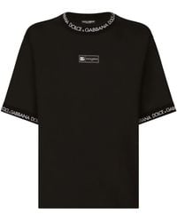 Dolce & Gabbana - T-shirt Con Logo Dolce&gabbana - Lyst