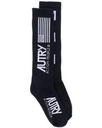 Autry - Intarsia-knit Ribbed Socks - Lyst