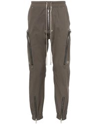 Rick Owens - Organic-Cotton Tapered Trousers - Lyst