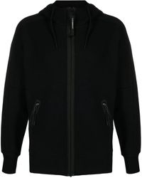 C.P. Company - Goggles-detail Zipped-up Hoodie - Lyst