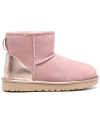 UGG - Classic Mini Suede Ankle Boots - Lyst