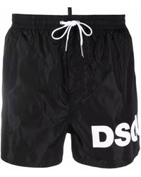 DSquared² Shorts Mare - Black