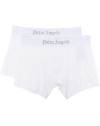 Palm Angels - Set di 2 boxer con banda logo - Lyst