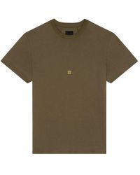 Givenchy - T-shirt slim con ricamo 4g - Lyst