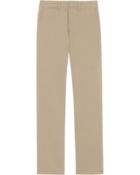 Saint Laurent - Chino Trousers In Stretch Cotton - Lyst