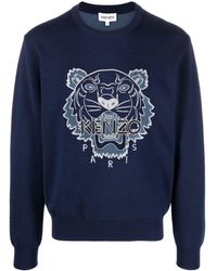 KENZO Pullover Tiger - Blue