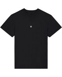 Givenchy - T-shirt Slim Con Ricamo 4g - Lyst