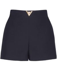 Valentino Garavani - Shorts In Crepe Couture - Lyst
