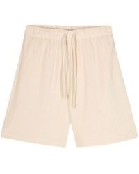 Burberry - Logo-print cotton shorts - Lyst
