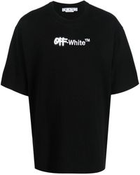 Off-White c/o Virgil Abloh T-shirt con stampa - Nero