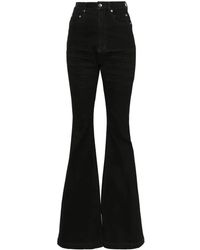 Rick Owens - Bolan bootcut in nero - Lyst