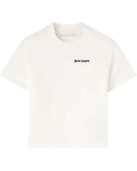 Palm Angels - T-Shirt With Embroidery - Lyst