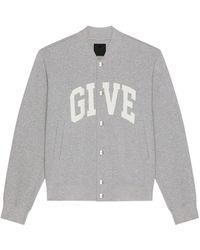 Givenchy - Giacca Varsity College In Pile - Lyst