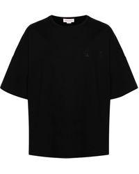 Alexander McQueen - T-shirt Con Logo Oversize - Lyst