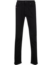 DIESEL Sleenker Slim-fit Jeans - Black