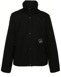 C.P. Company - Black "metropolis Series" Turtleneck Jacket - Lyst