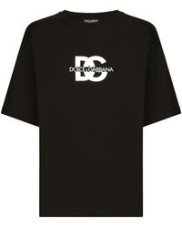Dolce & Gabbana - T-shirt Dg Logo - Lyst