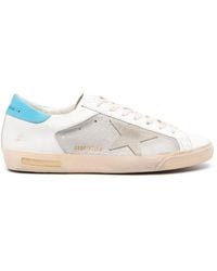 Golden Goose - Super Star Leather Sneakers - Lyst