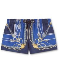 Versace - Pantaloncini Da Mare Nautical - Lyst