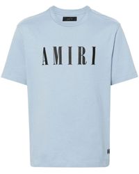 Amiri - Logo-print Cotton-jersey T-shirt - Lyst