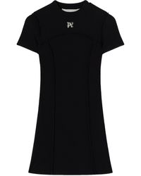 Palm Angels - Embroidered Logo Dress - Lyst