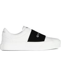 Givenchy - City Court Leather Sneakers - Lyst