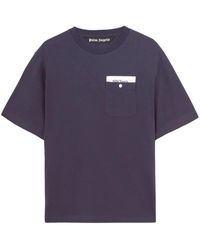 Palm Angels - Sartorial Tape Cotton T-shirt - Lyst