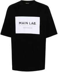 Balmain - T-shirt Main Lab. Etichetta - Lyst