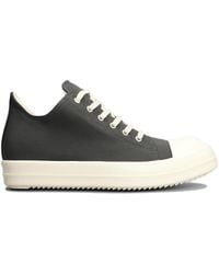 Rick Owens - Lido Low Sneakers In Cotone - Lyst