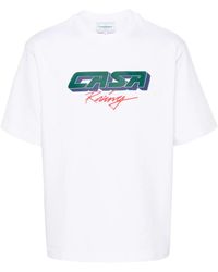 Casablancabrand - Casa Racing 3d T-shirt - Lyst